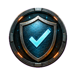 Sector Secured achievement badge with a blue shield and checkmark