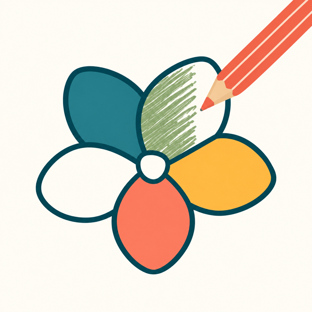 Colorette Coloring Bloom app icon